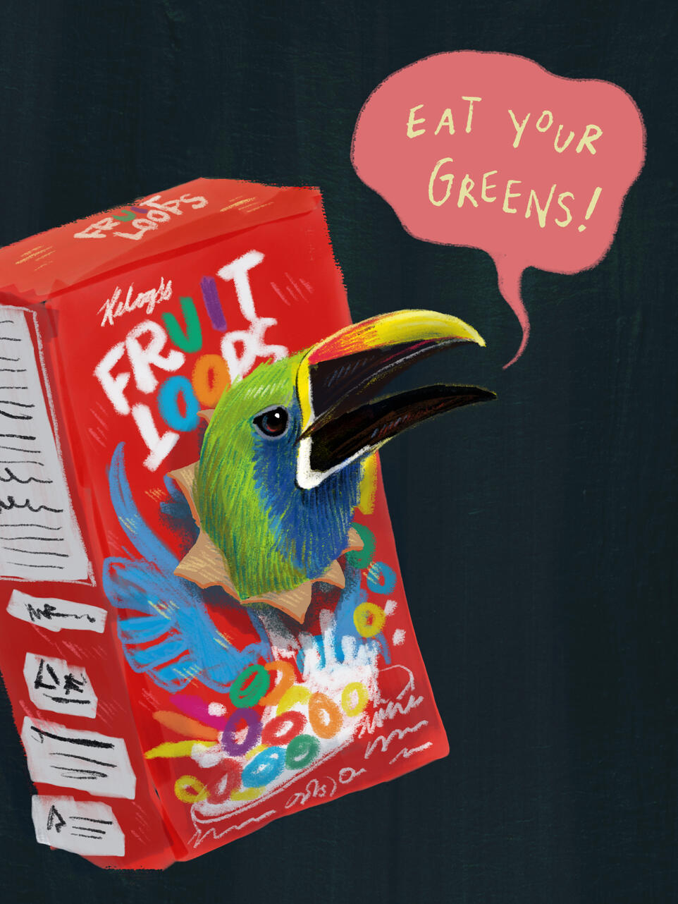 Client: Personal Project: Northern Emerald-Toucanet